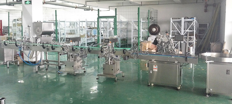 全自動醬料灌裝生產(chǎn)線，大顆粒醬料灌裝生產(chǎn)線