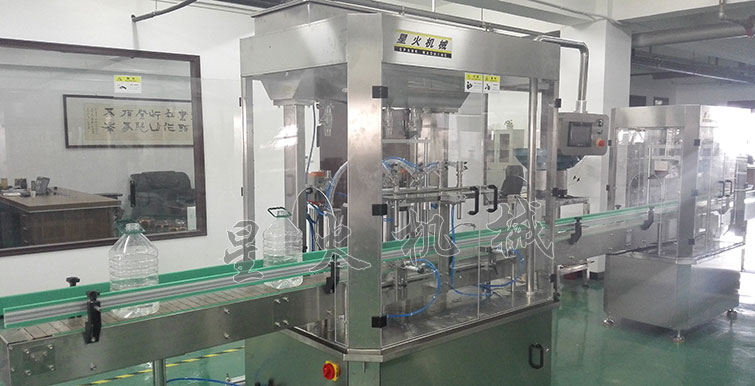 糖漿灌裝生產(chǎn)線，果蜜灌裝生產(chǎn)線